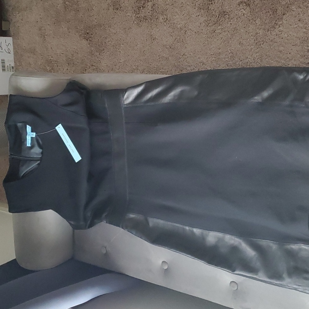 Antonio Melani Fine Leather Clouse Dress